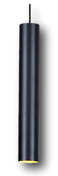 [EFT05N2] NAULA noir 250mm 3000K 750lm 9W dim